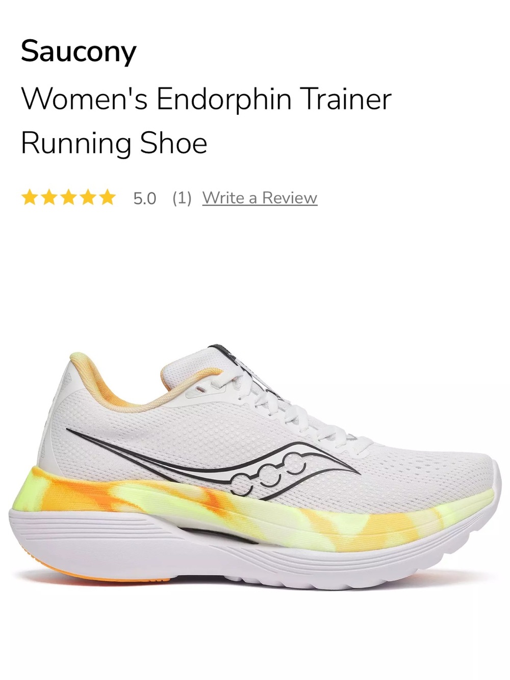 Saucony Women's Endorphin Trainer
